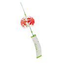 Japanese Culuture Glass Bells Furin Wind Chimes Home Hanging Decor Daisy