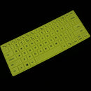 Silicone Keyboard SKin Cover Guard Film Protector for Dell 14CR 14 inch Yellow