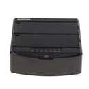USB 3.0 to Dual Bay SATA Hard Drive Dock Stand 3.5'' 2.5'' HDD Docking Station
