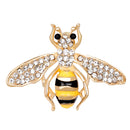 Fashion Cartoon Bee Alloy Brooch Pin for Women Mens Collar Pin Jewelry Accessory