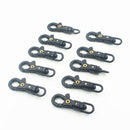 10pcs Quick Hooks Clips for Parachute Cord Lanyard Camping Hiking Gears