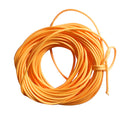 10m Waxed Nylon Thread Cord String for Necklace Bracelet Jewelry Hand Sewing String Beading DIY 1.5mm Orange