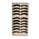 10 Pairs Natural Long Thick Soft False Eyelashes lashes Handmade Makeup H32