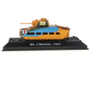 1/72 Scale British Infantry Tank Matild Mark II Model, World War II Armoured Fighting Vehicle Toy Collectibles