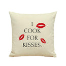 Retro 45 x 45cm Cotton Linen Cushion Cover Throw Pillowcase British Style