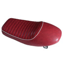Motorcycle Vintage Cafe Racer Hump Saddle Seat for Honda Suzuki Yamaha Kawasaki - Red