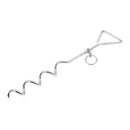 Multifunctional Carbon Steel Spiral Ground Anchor Screw Dog Tie-Out Stake Backyard Camping