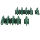 10pcs Realistically Plastic Army Base Set Sand Scene Mdel Kits Toy Soldier Army Men Accessories- Artillery