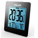 Digital Alarm Clock With Large Display, Snooze, Temperature, Blue Backlight