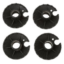 4pcs Hammers Mud Sand Baskets for Hiking Trekking Walking Stick Poles