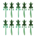 10Pcs Soft Fishing Lure Long Tail Frog Lure Saltwater & Freshwater