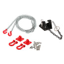 1:10 RC Rock Crawler Tow Hook Shackle Trailer Chain for Axial SCX10 TRX4 D90