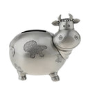 Silver Calf Shape Kids Adults Piggy Bank for Home Bedroom Party Decorations