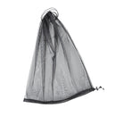 21.7" x 15.7" Double End Open Mosquito Insect Bug Hat Net Mesh Head Face Neck Protector for Outdoor Camping Hiking Hunting Travel