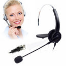 VH530 Office Insurance Call Center Desk Telephone Headset Noise Cancelling With Mic