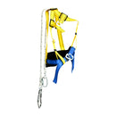 Safety Harness Bust Belt Lanyard Carabiner Hook for Rock Climbing Rappelling