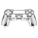Plastic Case Skin Grip Cover Protector for PS4 Games Playstation Controller Silver