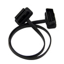 16pin Male to Female OBD2 Adapter Diagnostic Connector Cable Flat