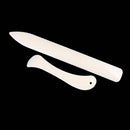 2 Pieces/set Bone Folder Paper Creaser Set Scoring Tool for Paper Crafts, Bookbinding, Card Making and Office Supplies