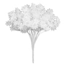 12 Pieces Artificial Bride Flowers Bouquet Wedding Party Home Festival Decoration Trims White
