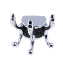 Boat Marine Rotatable Hat & Coat 3 Hanger Hooks Wall Mount Boat Hardware