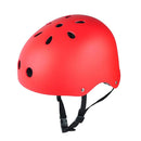 Bike Cycling Scooter Ski Skate Skateboard Protector Helmet -Frosted Red M