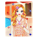 Preschoolers Toddlers 3D DIY Rhinestone Embroidery Princess Painting Handmade Cross Stitch Art Supplies Gift