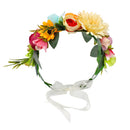 Boho Floral Flower Girls Hairband Headband Festival Wedding bridesmaid Favor
