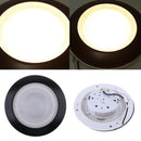 3000K 3.2W LED Downlight Spotlight Ceiling Light Fitting Black Plastic Panel