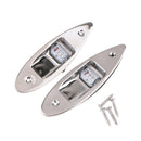 Red&Green Marine Boat LED Side Navigation Light Flush Mount Side Light SS.304