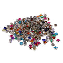 200Pieces Sew on Diamante Rhinestone Crystal Mixed Color 0.24