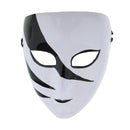 Halloween Mask Unisex Full Face Costume Party Performing Mask Black White