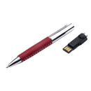 32GB Red 2 in 1 Red Ballpoint Pen USB Flash Drive Memory Stick Storage Thumb U Disk for Windows 7/8/Vista Computer