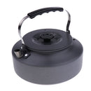 Portable 1600ml Aluminum Alloy Tea Kettle Outdoor Camping Picnic Coffee/Water Boiling/ Cooking Pot