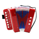 Kids Accordion Music Collection Accordion Premium Educational Music Toy Red