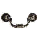 Generic Antique Brass Cabinet Closet Door Drawer Bin Pull Handles Knob 96mm
