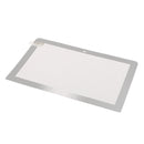 Anti-scratch Bubble Free Screen Protector W/ Silver Frame For Macbook 11.6" AIR