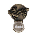 Zodiac Dragon Magnetic Hat Clip Golf Ball Markers Clip On Golf Cap Visor