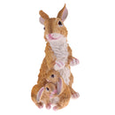 Simulation Animal Model Resin Rabbits Statue Animal Model Home Office Garden Patio Sculpture Ornaments Collectibles