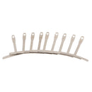 Guitar Bass Under String Radius Gauge Stainless Steel Luthier Tool Set Silver