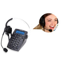 Business Call Center Dialpad Headset Telephone Corded with Dialpad & Redial