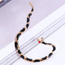 Vintage Earrings Gothic Punk Metal Snake Ear Cuff Wrap Earrings Ear Studs Gold Tone Snake Ear Cuff Stud