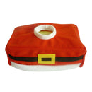 Red Flannelette Christmas Rectangle Tissue Holder Home Hotel Office Decor