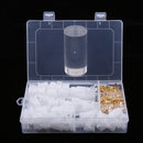 40 Sets 2.8mm 2 3 4 6 Pin Electrical Wire Connector Male Female Cable Terminal Plug Kits for Motorcycle Automotive Car