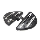 2 Piece CNC Male Mount Foot Pegs Floorboard For Harley Driver Passenger Highway