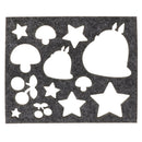 DIY Needle Felt Applique Mold / Mould Needle Felting Starter Kit Beginner Kid Toy Craft Tool
