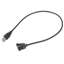 1.5ft USB 2.0 Extension Cable Lead A Male Plug to A Female for Card Reader