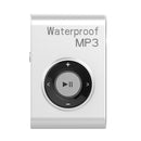 Premium Mp3 Music Player Waterproof FM Radio 4GB with Clip and Earphone for MP4 OGG ACELP White