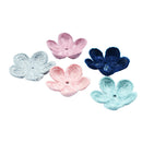 10 Pieces Wool Flower Petal DIY Findings for Garment Handbag Hair Clip Decoration 35mm