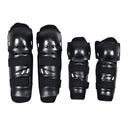 4 Pieces Motorcycle Motocross Bike Biker Elbow & Knee Pads Protective Gear